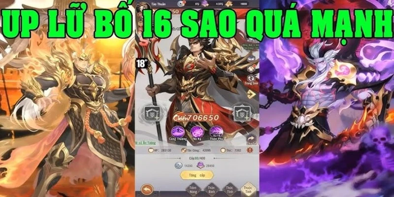 Cách Build Lữ Bố Tam Quốc Hiệu Quả